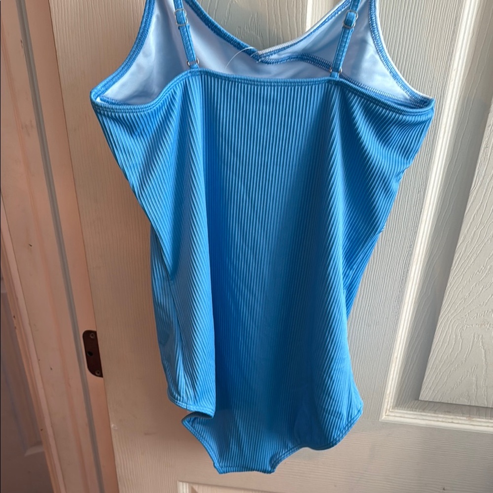 Abercrombie Kids Blue One Piece Swimsuit - Picture 4 of 4